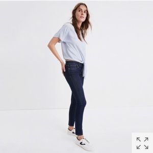 Madewell 8” skinny skinny